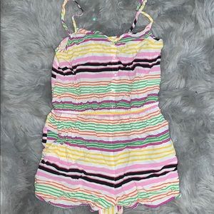 Striped romper h&m size 6